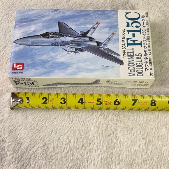 LS 1:144 Scale McDonnell Douglas F 15C Eagle Plastic Model Kit‎ New - Picture 4 of 11